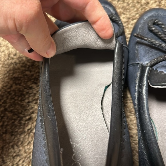 Socofy Navy Pumps 8-8.5 - Picture 9 of 10